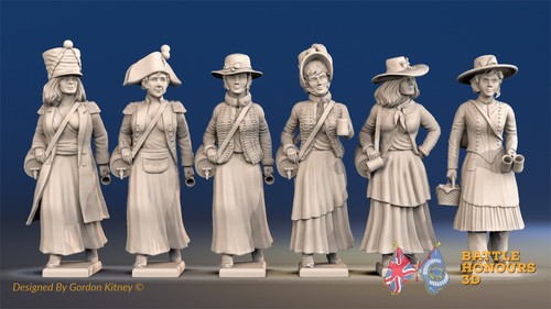 Napoleonic french vivandières - napoleonic,