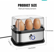 6-Egg Cooker Compact Electric
