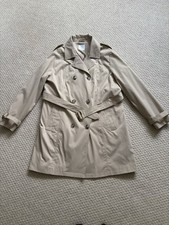 Ladies Mid Length Beige Camel