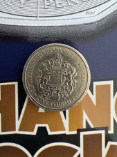 2017 £1 coin Gibraltar 50th Anniversary of Referendum One Pound