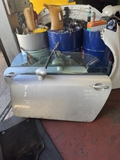 Audi TT Mk1 passenger door in Silver LY7W - needs wiring loom and minor repair 