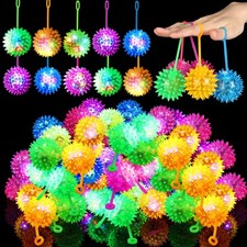 100 Pcs Light up Ball Spiky