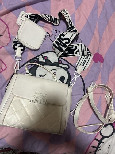 Steve madden white crossbody - madden,