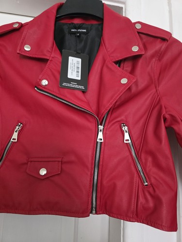 Plt red biker jacket - jacket, 12