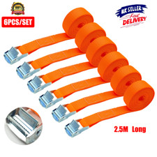 6PCS Heavy Duty Ratchet Tie