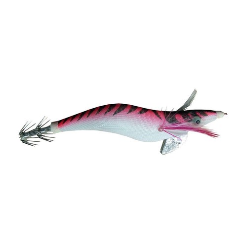 Red gill squid jig lure - red,