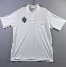 Jaguar Owners Club by Crystal Springs Polo Shirt Men's X-Large '90s NOS Awesome