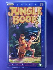 Jungle Book, VHS Video, Childrens Entertainment, Channel 5, Cert U