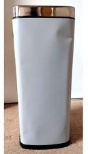 Habitat 30 Litre Square Touch Top Bin - Gunmetal