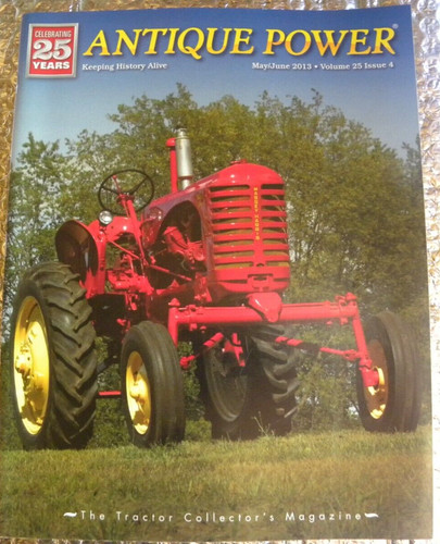 Antique power the tractor - antique,