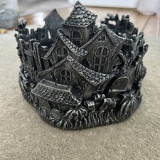 Homeworx Harry Slatkin Halloween Graveyard Pedestal Candle Holder