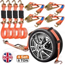 4x HI VIS - CAR TRAILER Over