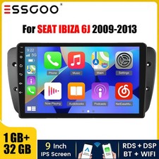 9" Car Stereo Radio Audio GPS FOR SEAT IBIZA MK4 / 6J 2009-2013 Carplay 32G Wifi