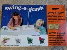 Swing-o-Graph Vintage Drawing Toy 1970's Collectors Item.