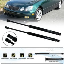 2x Front Bonnet Hood Gas