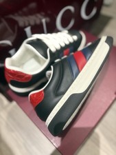 Gucci ACE MENS TRAINERS BLACK