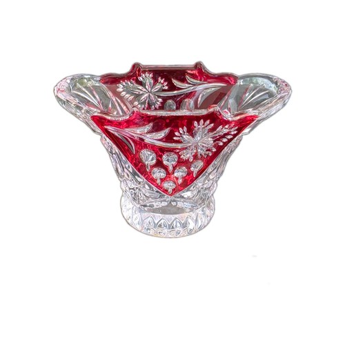 Vintage red and clear - red,