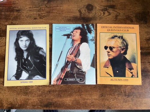 Queen fan club magazines - queen,