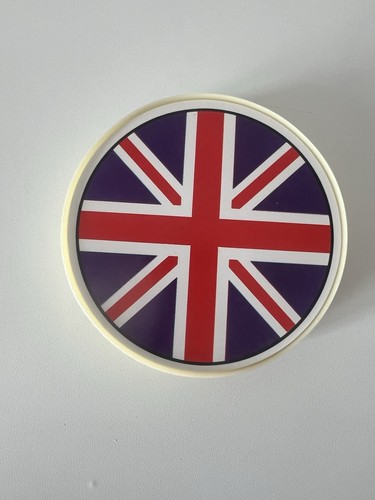 Vintage union jack round - union,