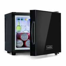 Mini Fridge Refrigerator Retro cooling  Box Bar Hotel 10l 2 Levels A - Black