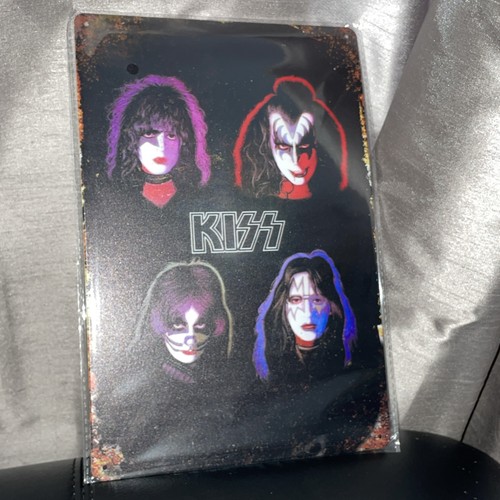 Kiss rock band - rock, wall