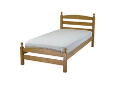 Single Solid Pine Wooden Bed