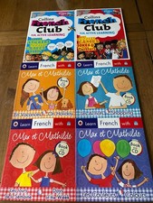 Learn French for Children x 6 books with Cds