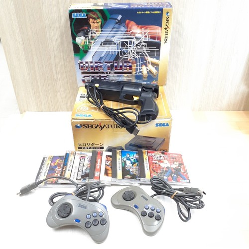 Sega saturn console - saturn, japan