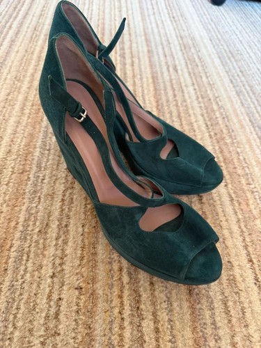 Boden teal green - , suede