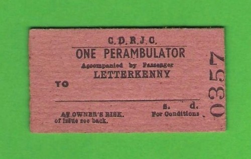 Cdrjc county donegal railways - donegal,