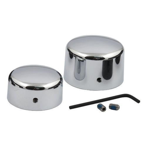 Chrome rear axle nut - chrome, set