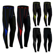 Mens Compression Trousers Gym