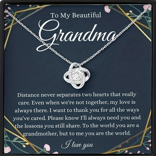 Grandma necklace gift - my,
