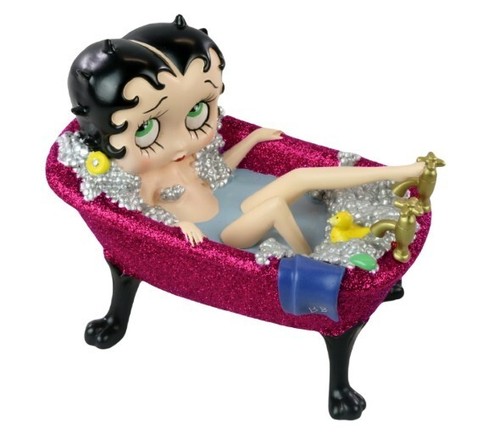 Betty boop purple glitter - betty,