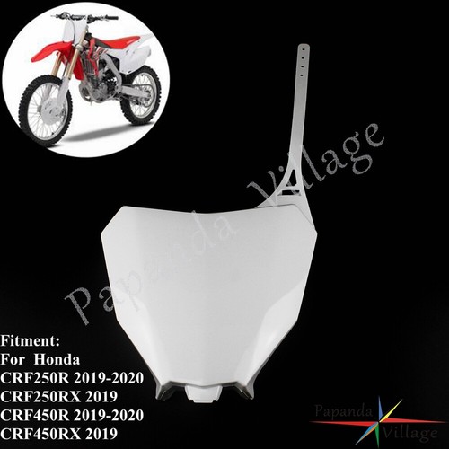 Motocross front number plate - number,