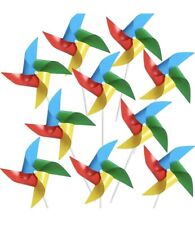 Plastic Pinwheel Party DIY