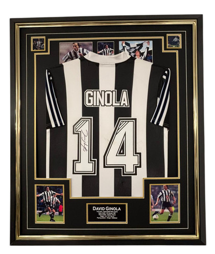Framed david ginola - ginola, of