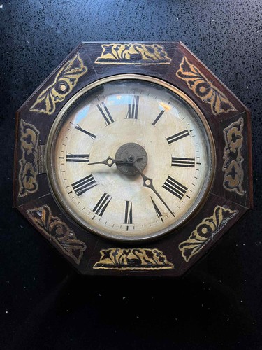 Antique german postman clock - german, postman's