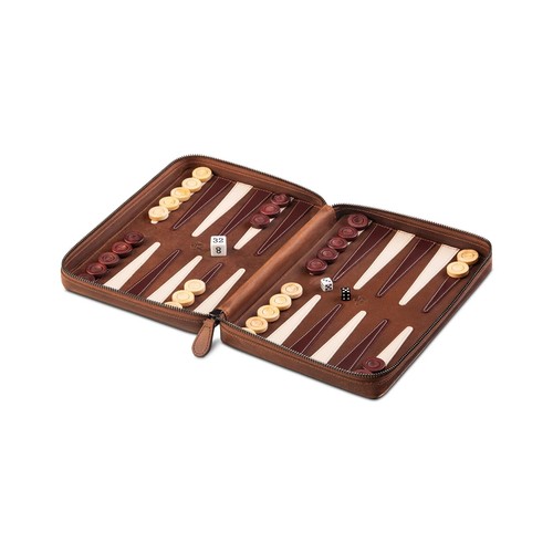 Deluxe backgammon set - backgammon,