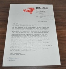 Volksrod Beach Buggies Replica Kit Car Brochure Prospekt