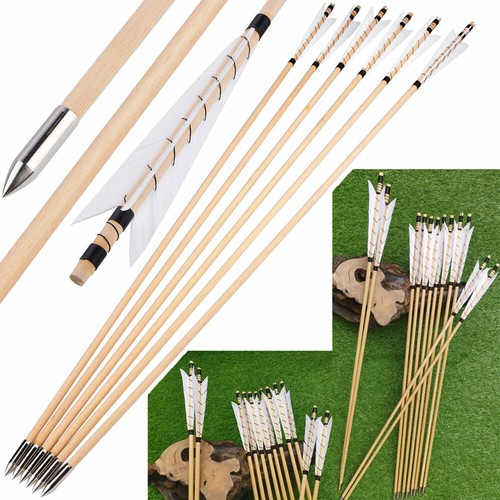Wooden arrows 8mm - wooden,