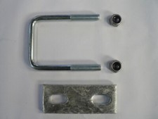 M10 zinc plated square u-bolts