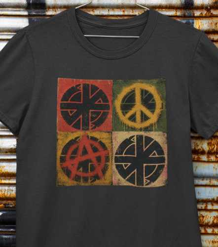 Popart crass retro - crass, t-shirt