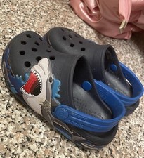 Light Up Shark Crocs