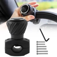 Black Steering Spinner Knob