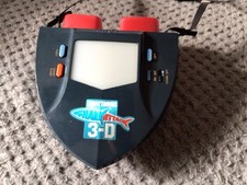 TOMY Tropic Shark Attack 3D No 7621 Vintage Electronic Handheld Game Retro