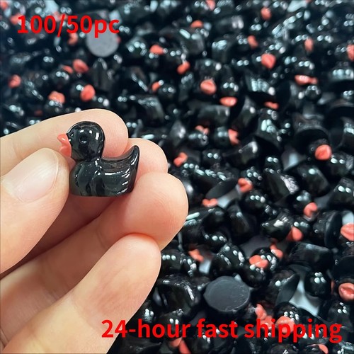 Duck charms 50pcs miniature - charms,