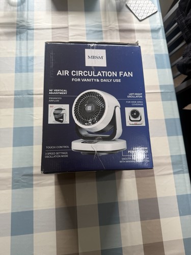 Air circulator desk fan quiet - air,