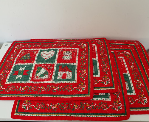 Vintage christmas quilted - vintage,