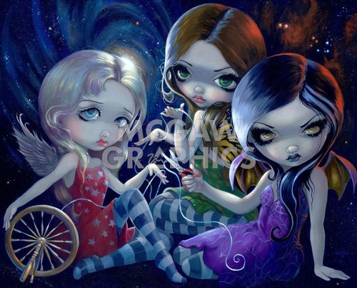 The three fates jasmine - three, by